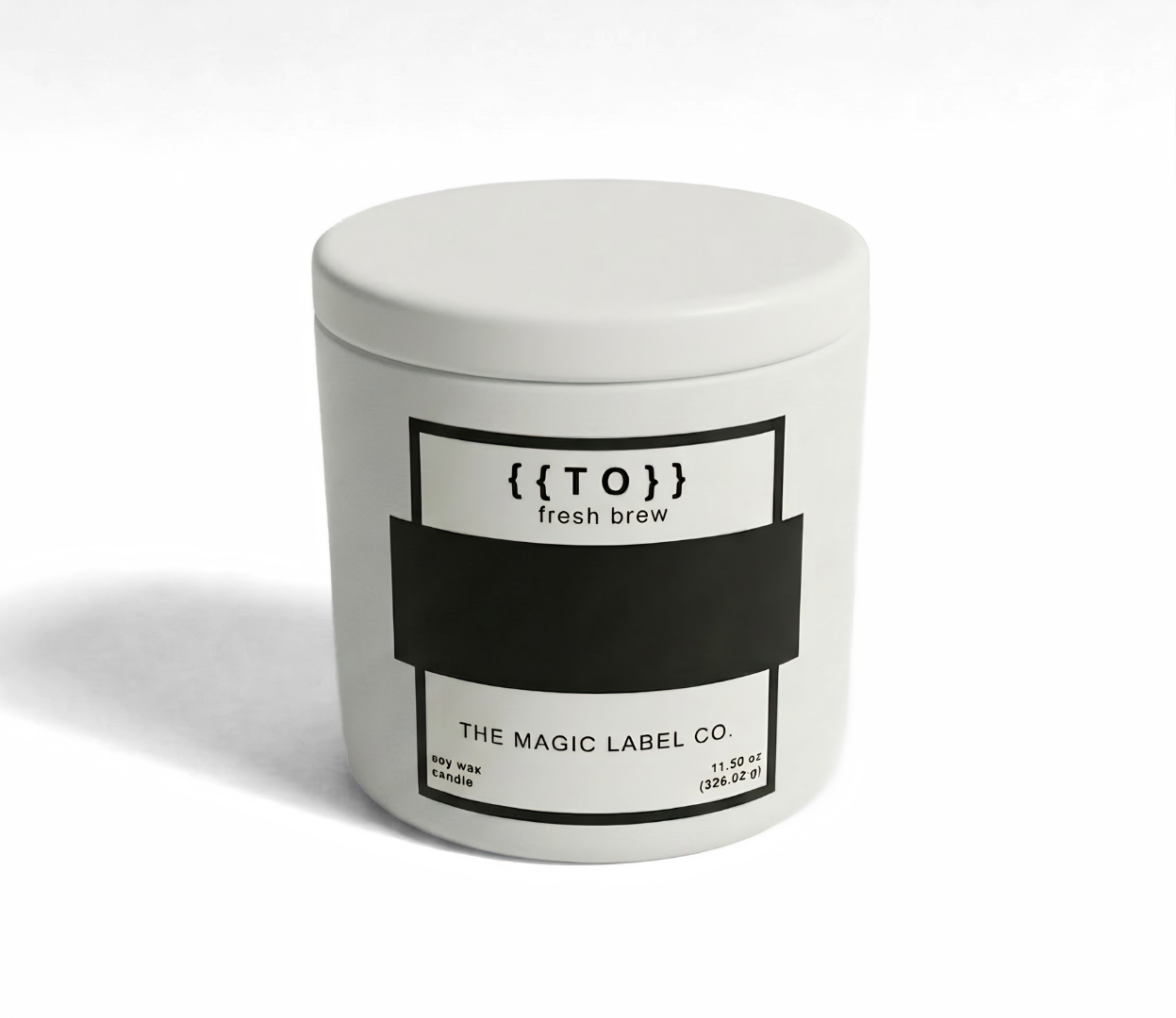 Customizable Candle - Fresh Brew