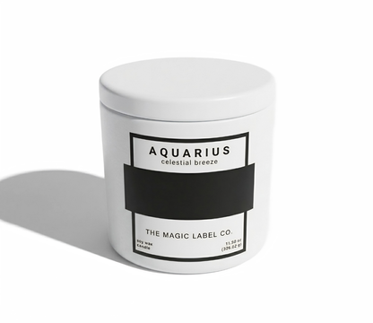 Aquarius Candle - Celestial Breeze