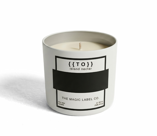 Customizable Candle - Island Nectar