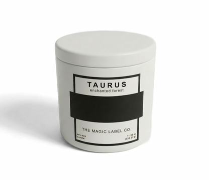 Taurus Candle - Enchanted Forest
