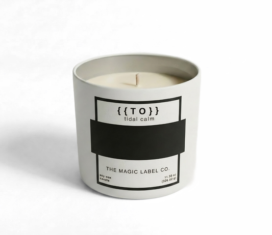 Customizable Candle - Tidal Calm