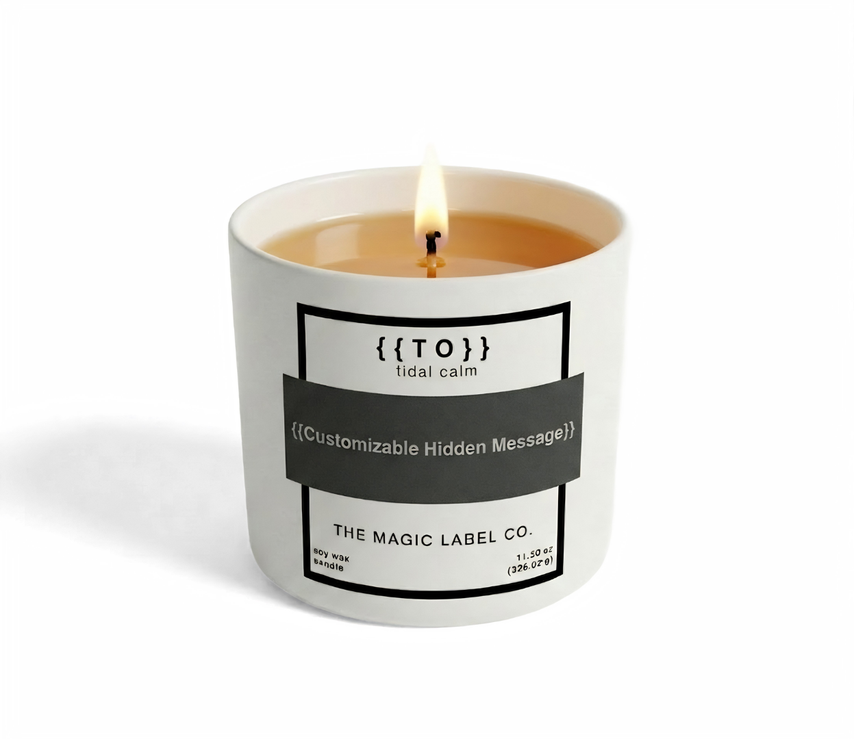 Customizable Candle - Tidal Calm