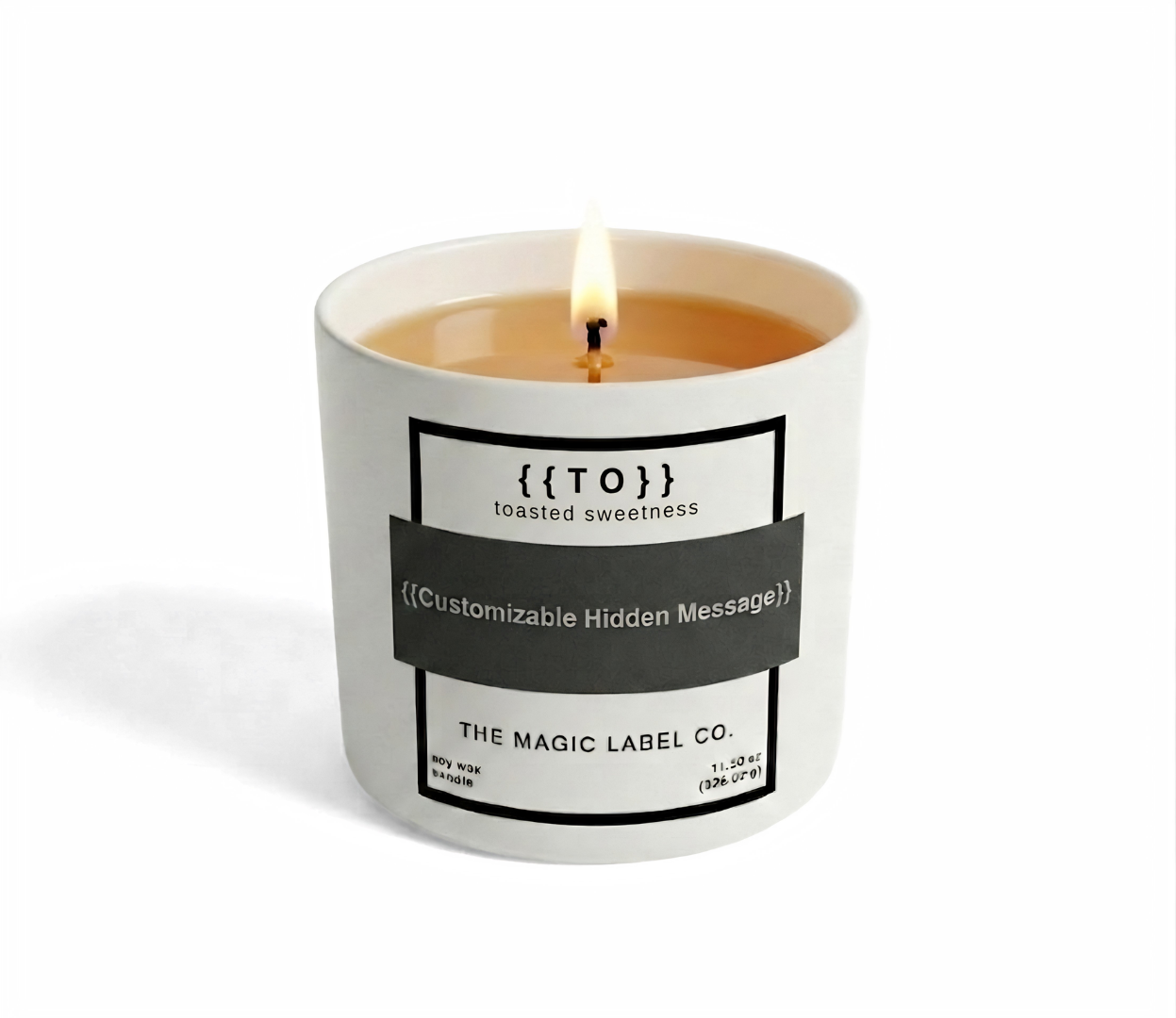 Customizable Candle - Toasted Sweetness